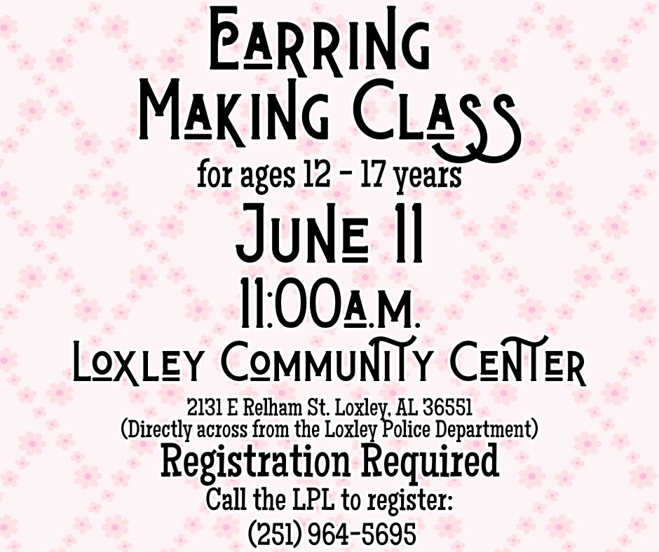 Earring Making Class